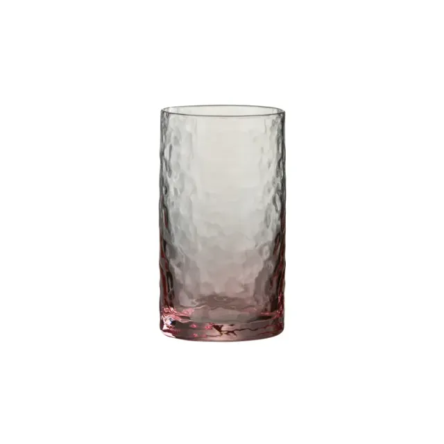 Lifestyle Drinkglas Oneffen Roze 13,5 cm Glas