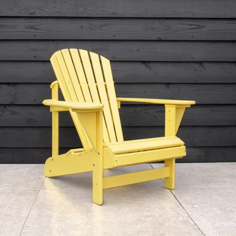 Comfychair Original Plast tuinstoel pastelgeel kunststof