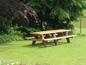 Jaap de Vries Producties Liberty 300 picknicktafel eiken 8-12 personen