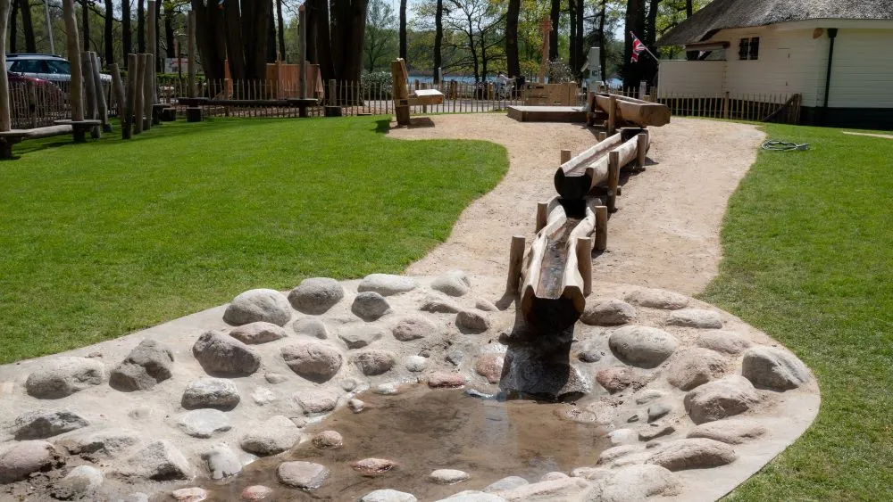 Jaap de Vries Producties waterspelen speeltoestel hout maatwerk