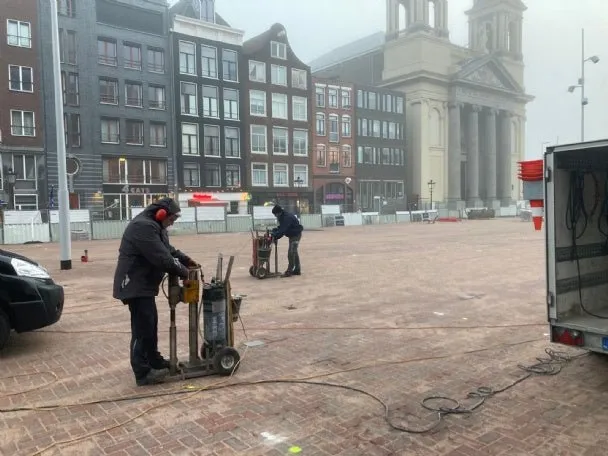 Groundlevel Samson montage wegdeknagels marktankers service