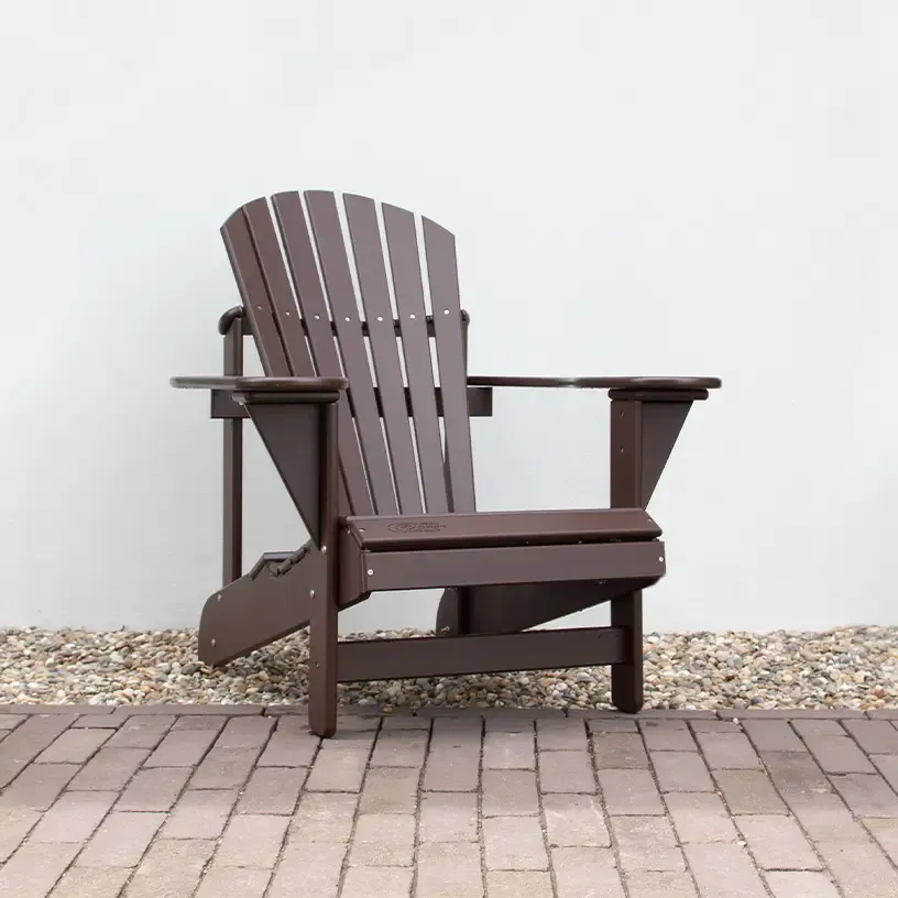 Comfychair Original tuinstoel donkerbruin kunststof