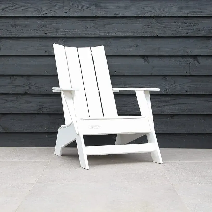 Comfychair Modern tuinstoel wit plastic