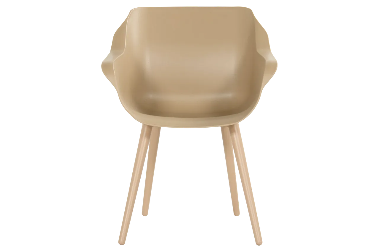 Hartman Sophie Studio dining kuipstoel Cappuccino alu
