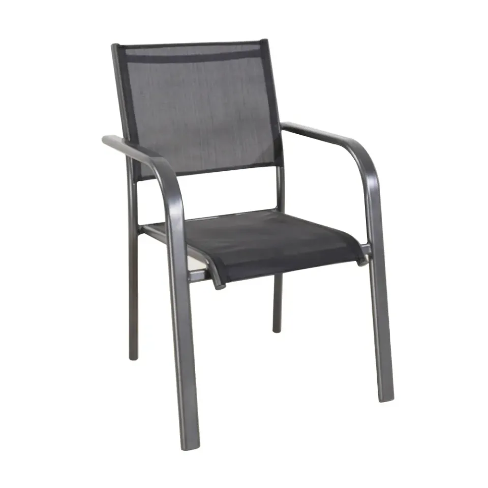 ACAMP Albergo stapelstoel aluminium Acatex stapelbaar