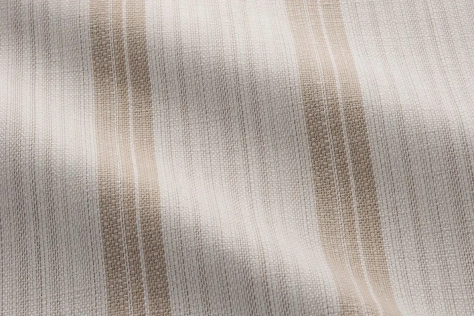 Sutherland Furniture Paddington Stripe kussenstof blauw gestreept