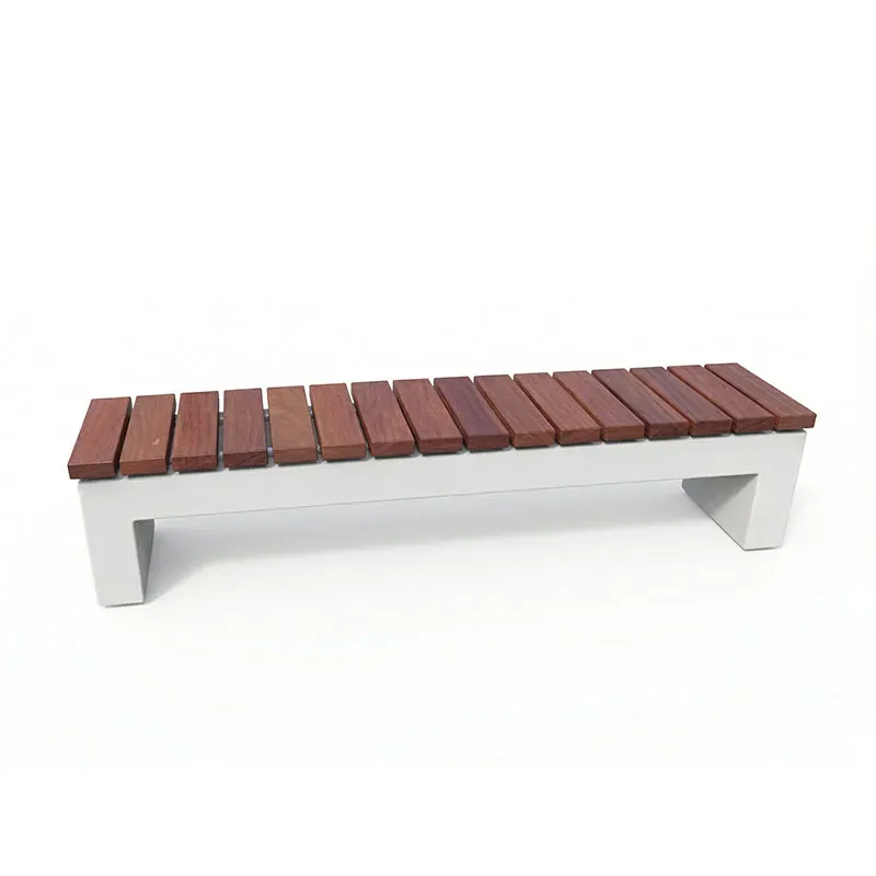 Groundlevel Mikala houten zitting 180x45cm hardhout