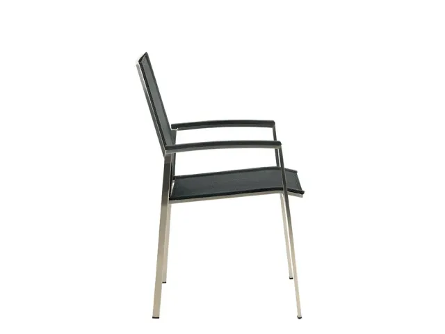 ACAMP Auris stapelstoel rvs met polywood