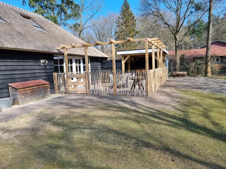 Jaap de Vries Salland pergola eikenhout maatwerk