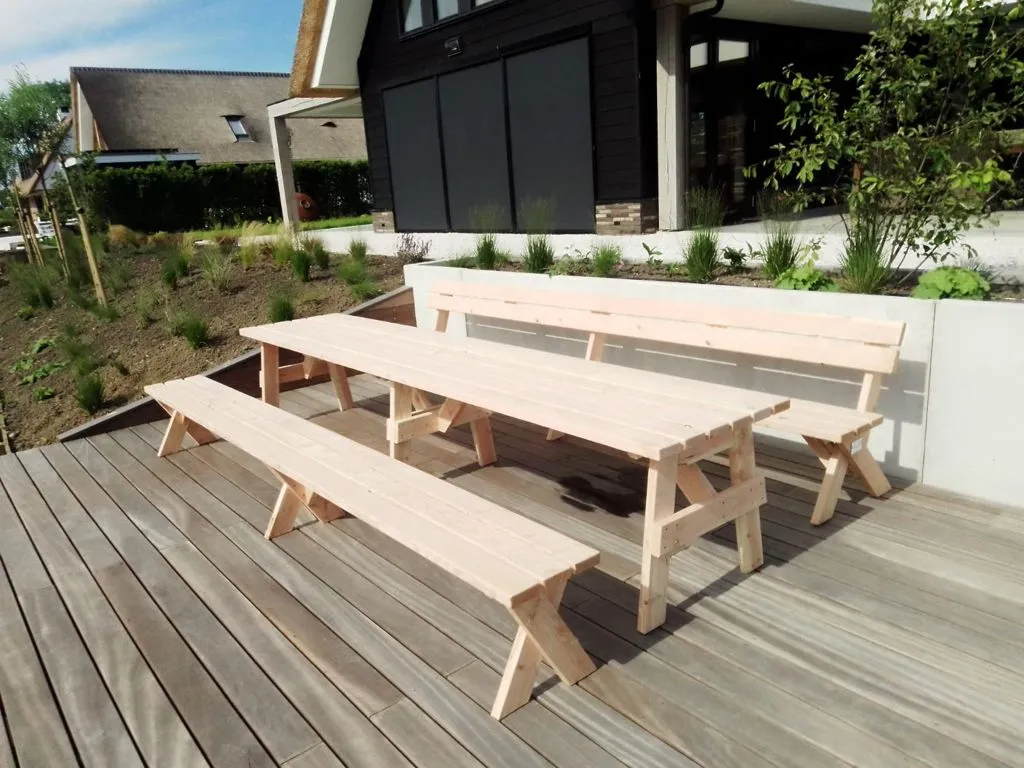 Jaap de Vries Nevada tuinset Douglas 8-12 personen