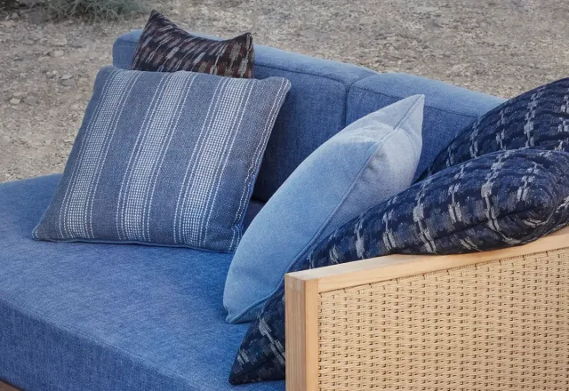Sutherland Furniture Rugged Stripe buitenstof robuust