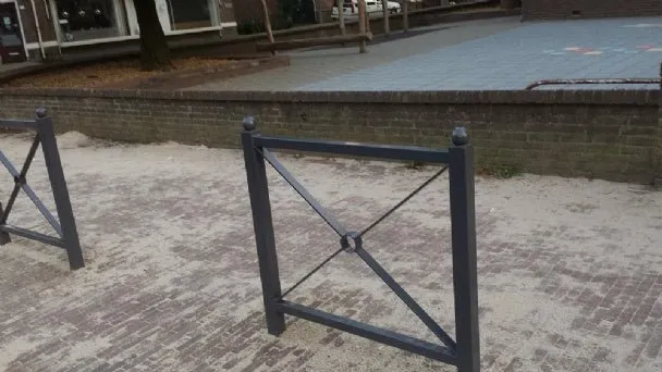 Groundlevel Samson Emma hekwerk staal 90 cm sierlijk
