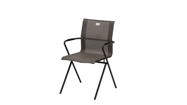 ACAMP Alpha Tex stapelstoel tuinstoel staal