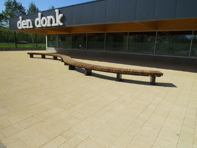 Groundlevel Samson BRUUT Slinger-ZR vlakke bank maatwerk gebogen