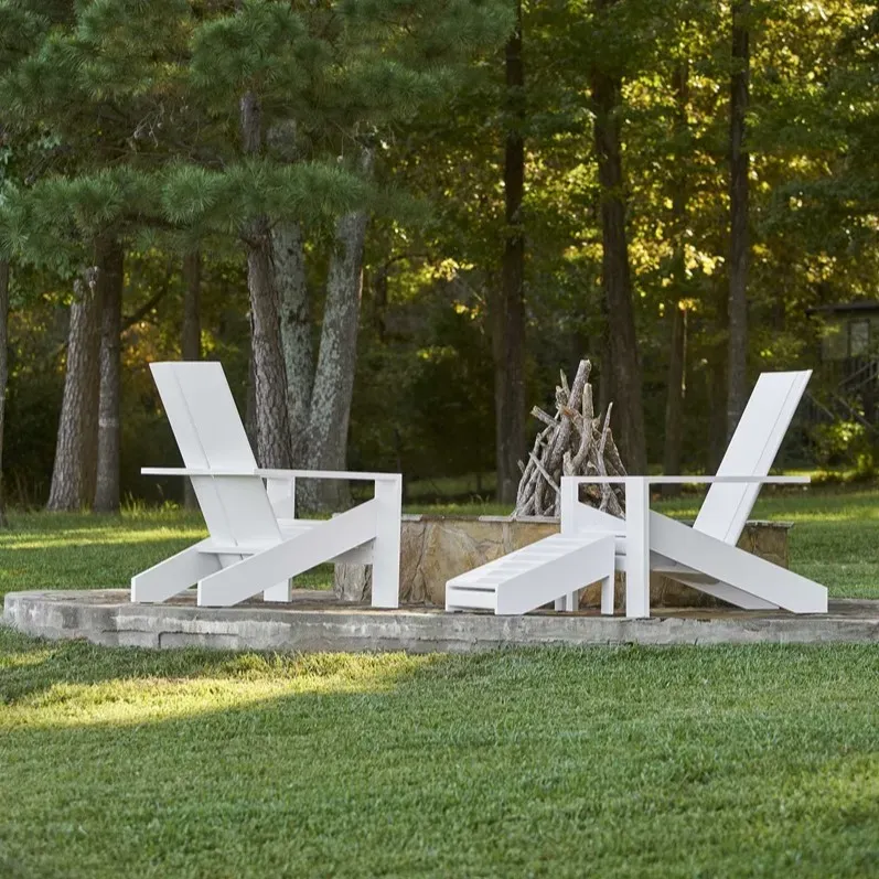Sutherland Furniture Great Camp Adirondack Ottoman voetenbank