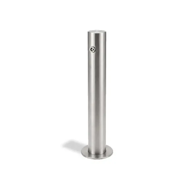 Groundlevel Ferox afzetpaal wegneembaar rvs316 driekant