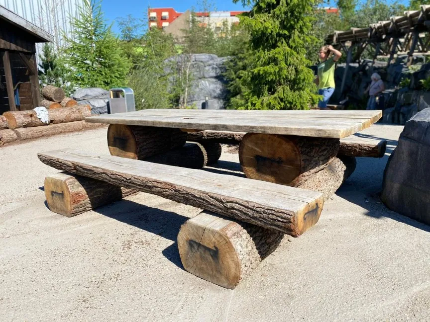 Jaap de Vries Producties San Diego 300 picknicktafel eiken 6-8 pers