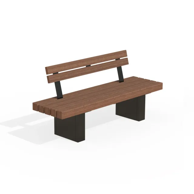 Groundlevel JUUL 1800-MR Zitbank 1800x535 met rug