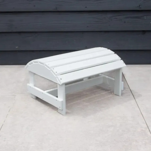Comfychair voetenbankje wit onderhoudsarm 45 cm
