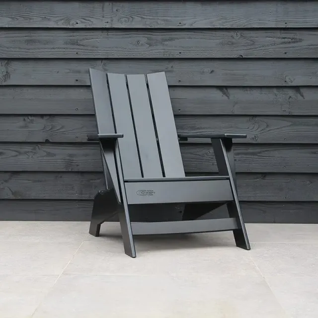 Comfychair Modern loungestoel zwart