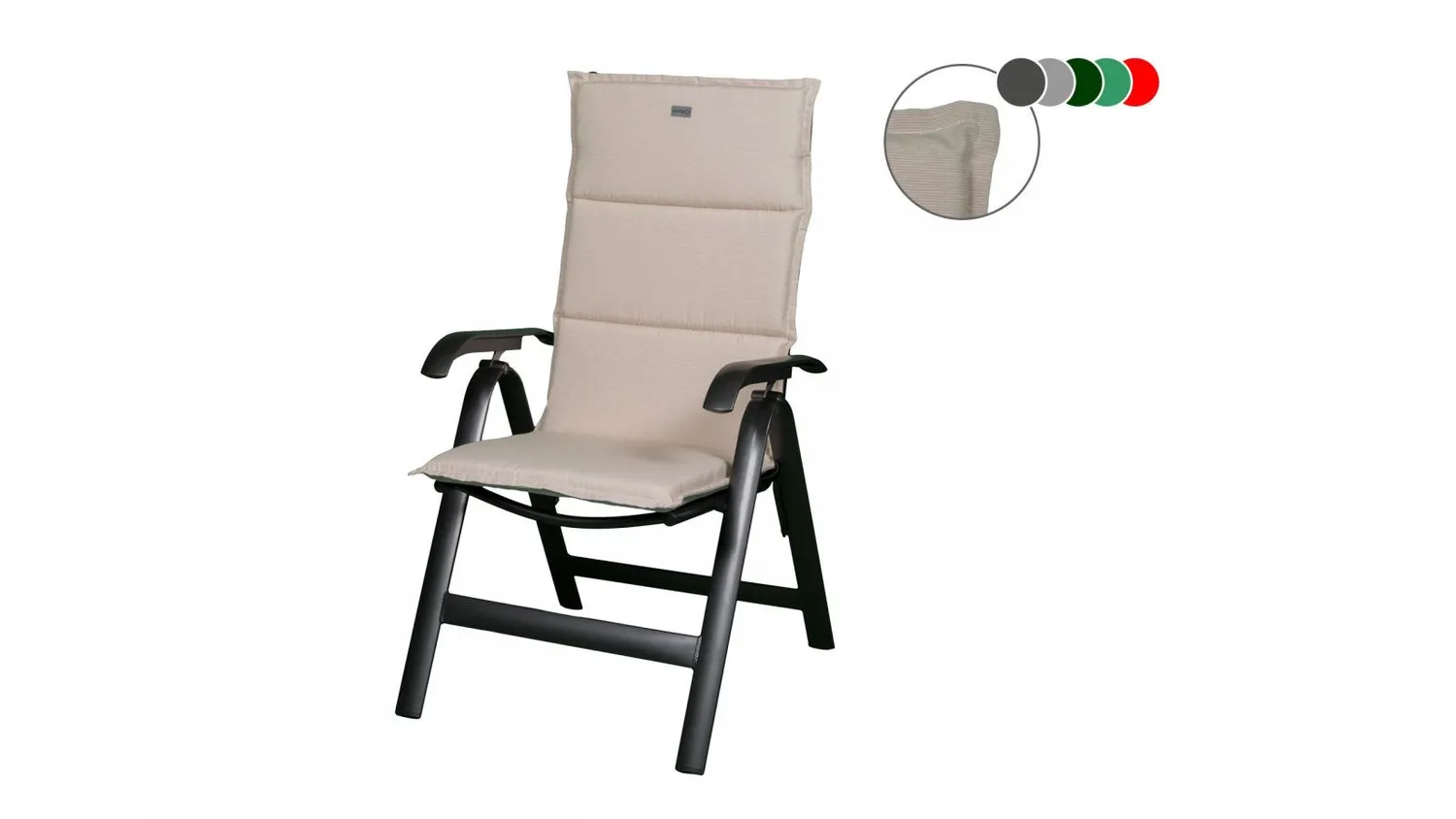 ACAMP Acatop klapstoel 7 standen aluminium