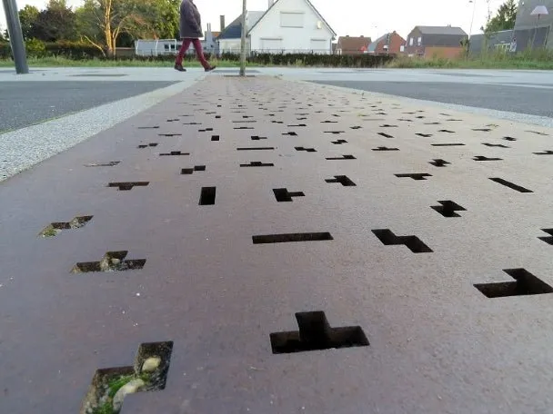 Groundlevel Samson boomrooster cortenstaal maatwerk