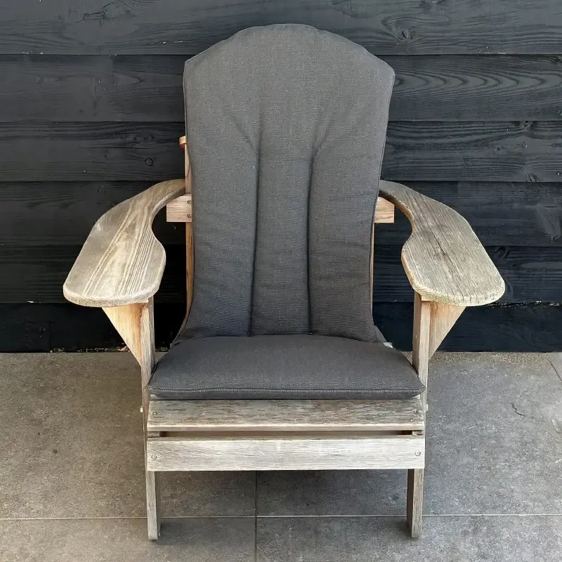Comfychair tuinstoelkussen donkergrijs weerbestendig