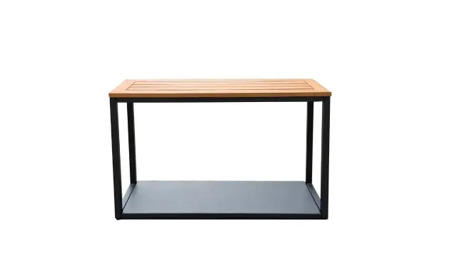 ACAMP Oslo bijzettafel acacia aluminium