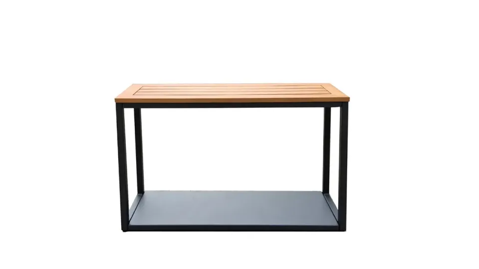 ACAMP Oslo bijzettafel acacia aluminium
