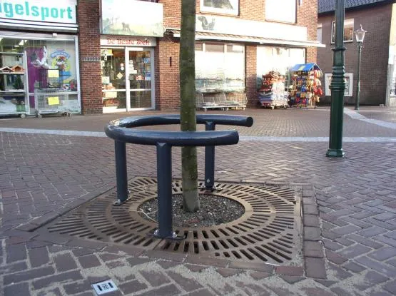 Groundlevel Samson Multi Boomring boombeugel staal verzinkt