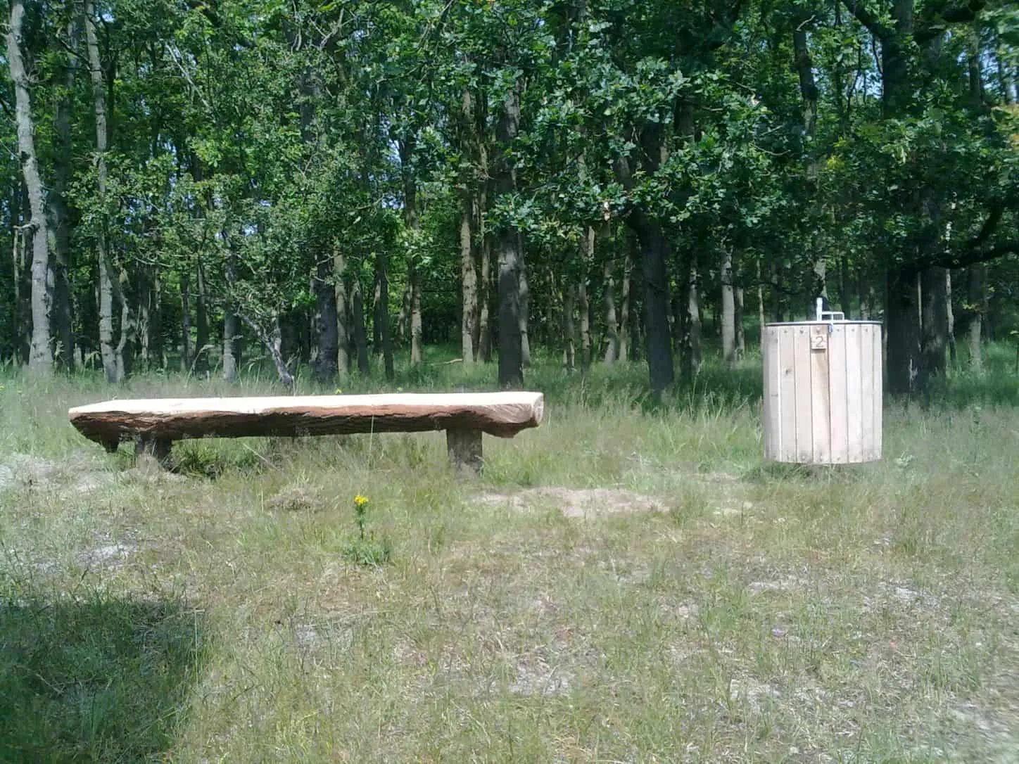 Jaap de Vries St. Louis parkbank eiken 200 cm