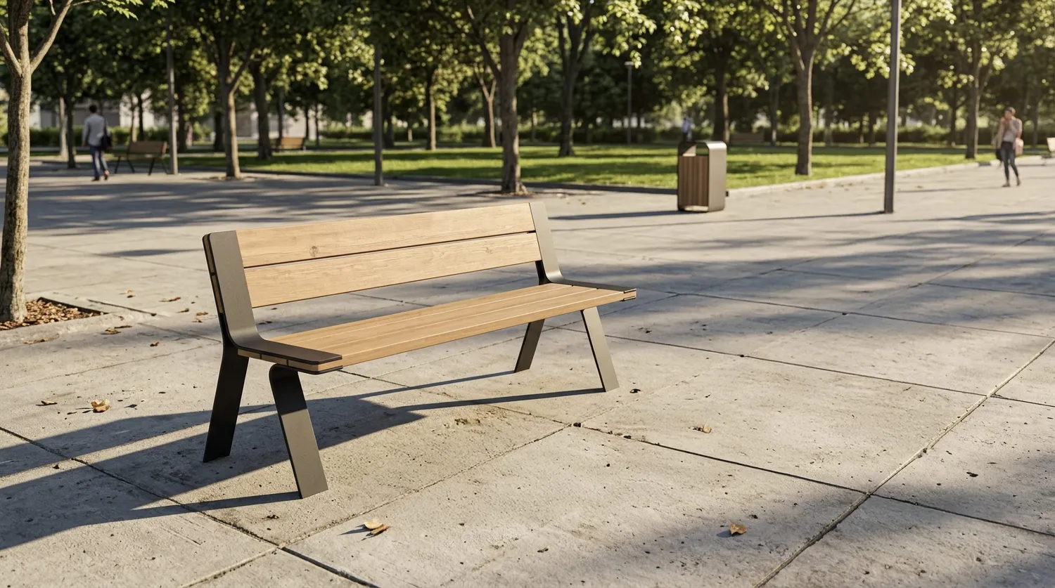 Inter Design LIGNA Comfort buitenbank met rugleuning