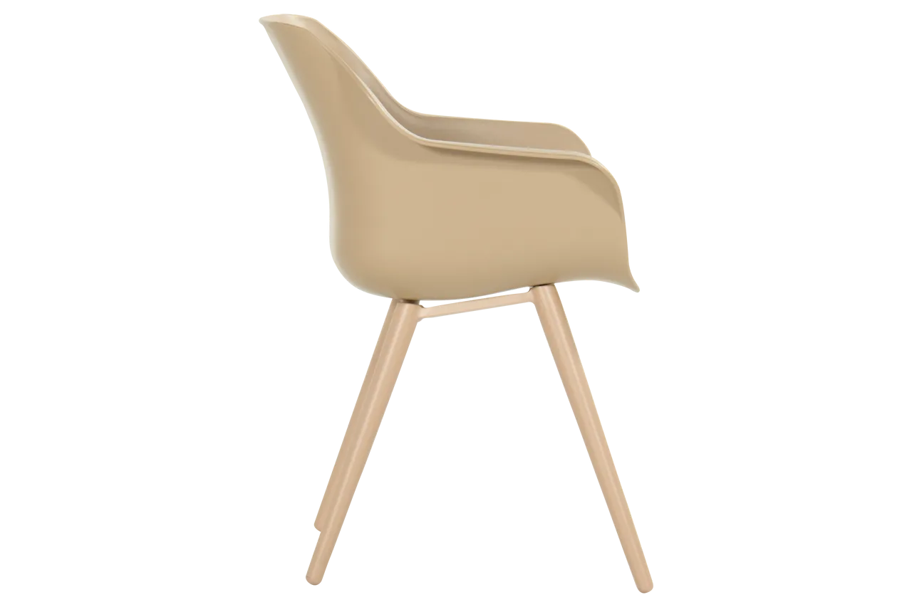 Hartman Sophie Studio dining kuipstoel Cappuccino alu