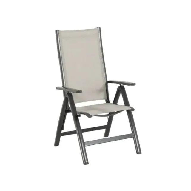 Hartman Troy standenstoel beige aluminium verstelbaar
