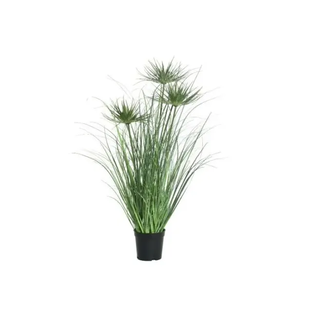 Lifestyle gras in pot kunstplant 62 cm groen 40x40
