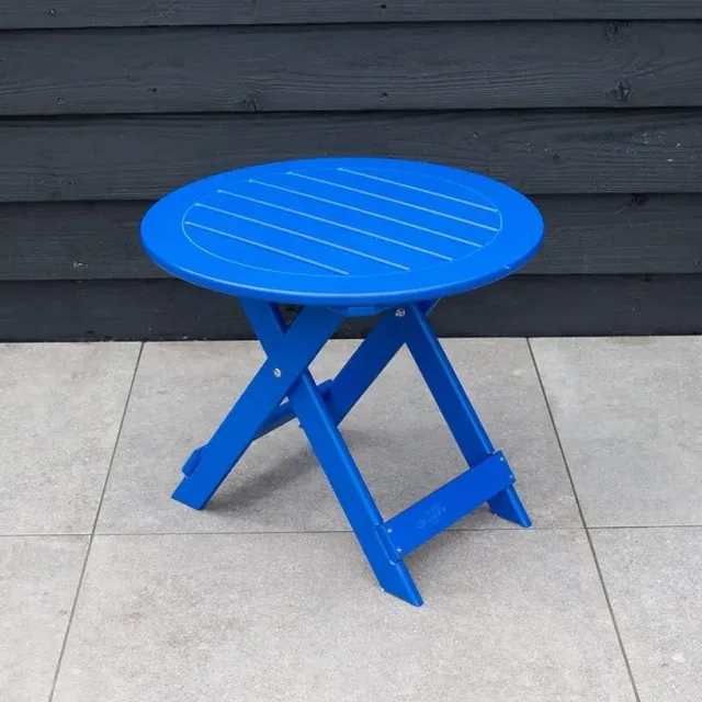 Comfychair Bijzettafel Donkerblauw Aluminium