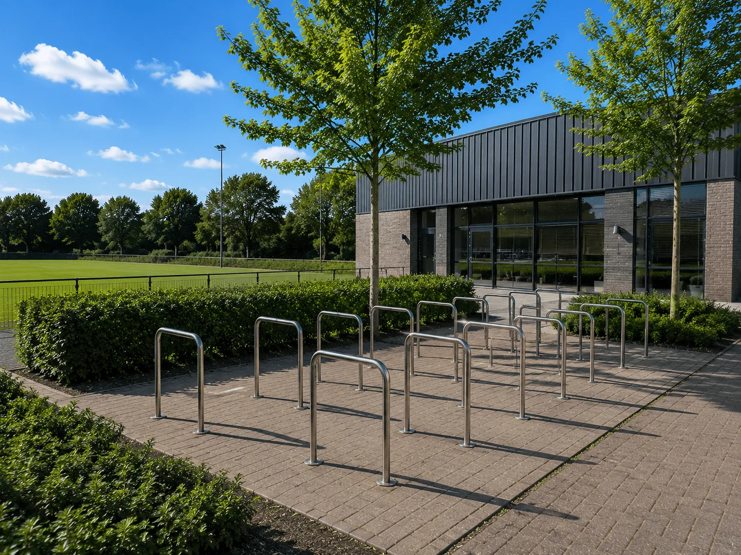 Jaap de Vries Producties Trento fietsnietje RVS 60-120 cm