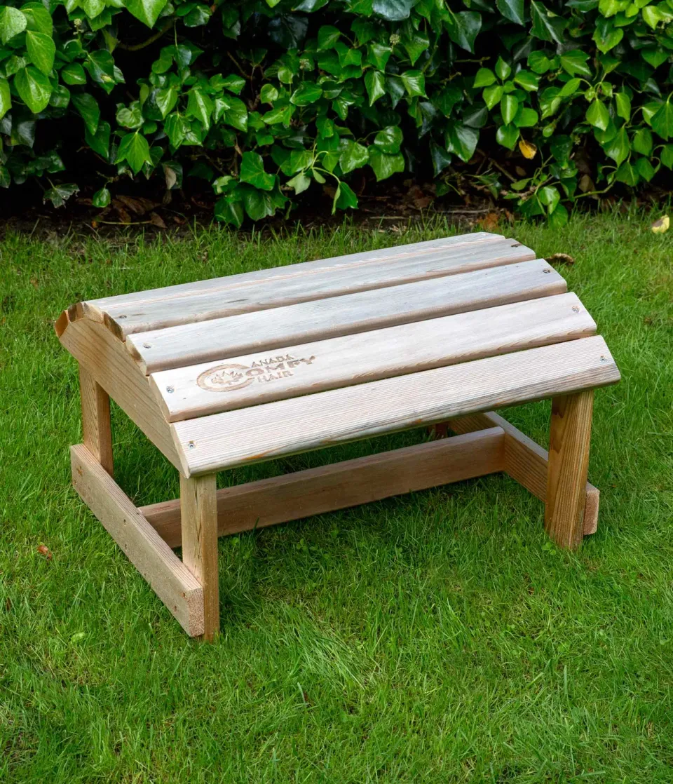 Comfychair Repose Pieds voetenbank hout voorgemonteerd
