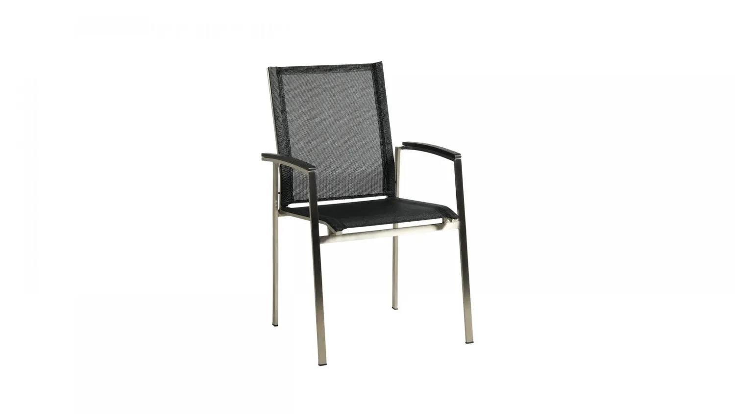 ACAMP Auris stapelstoel rvs met polywood