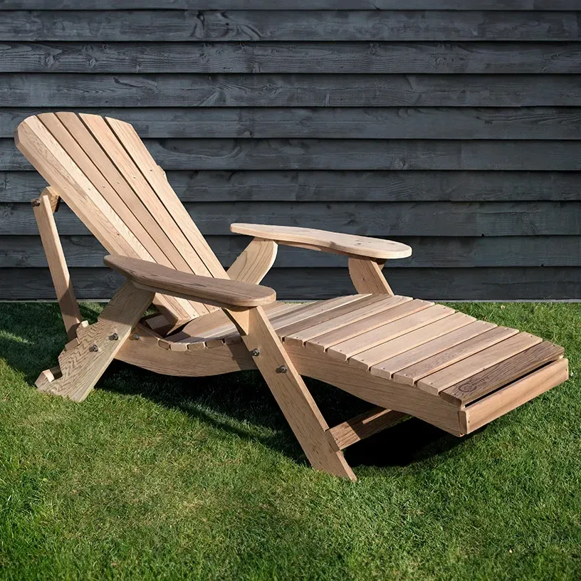 Comfychair Sun Lounger ligbed hout voorgemonteerd