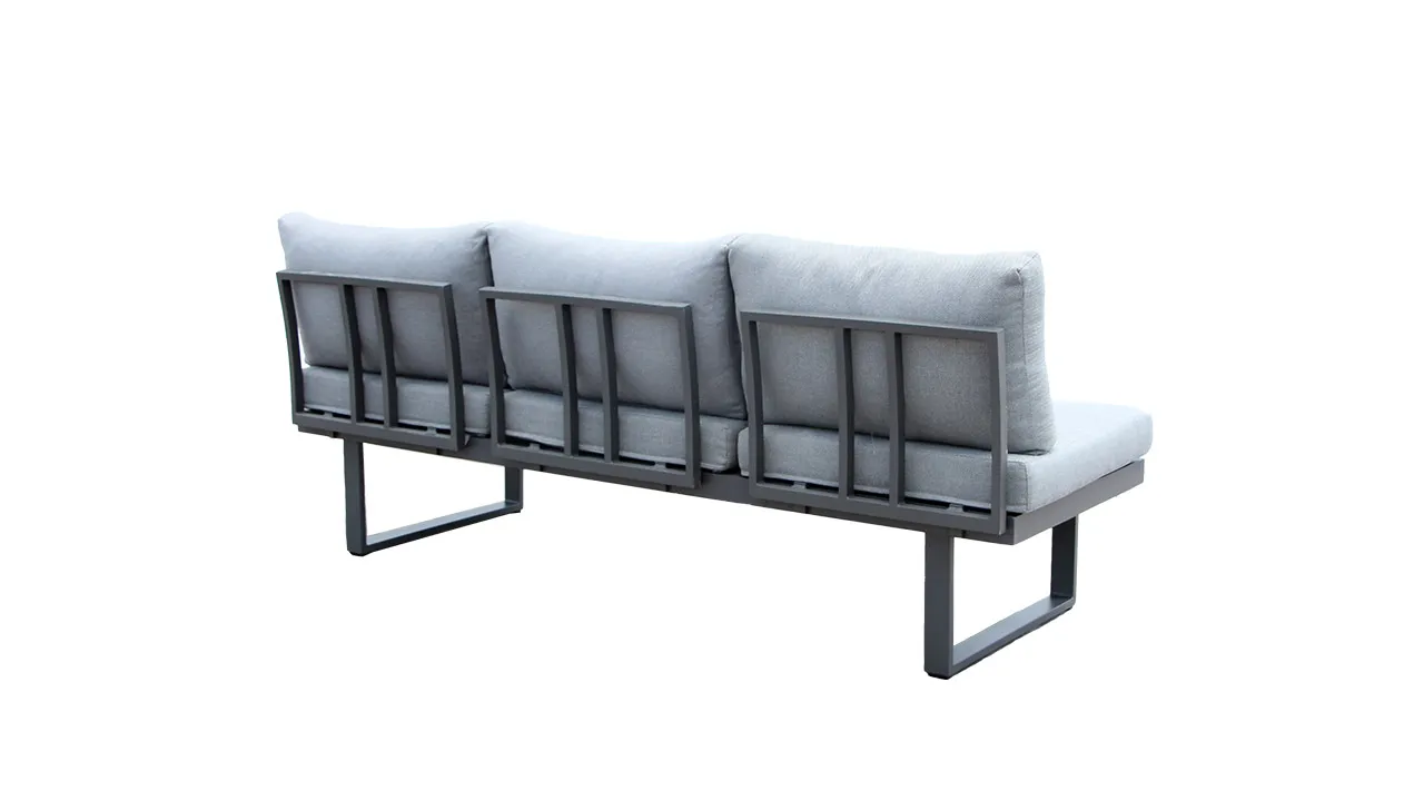ACAMP Hollywood bank loungebank verstelbaar 48cm
