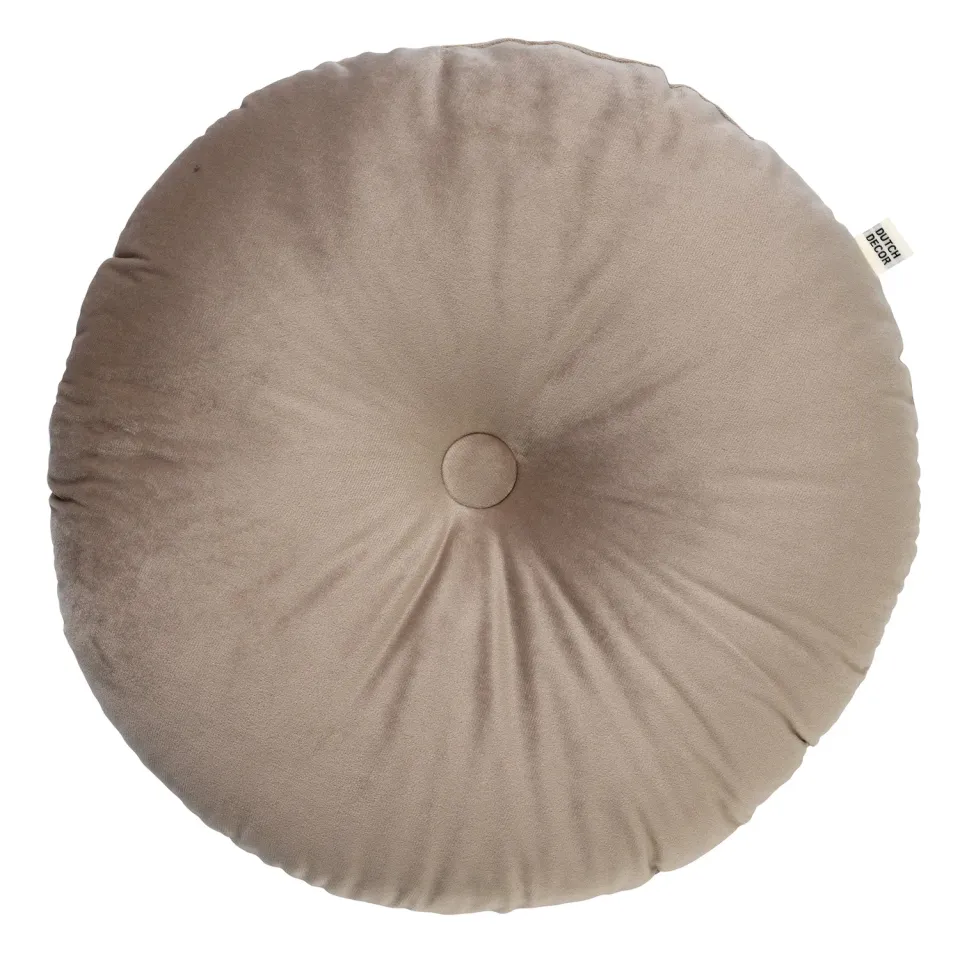 Dutch Decor Olly sierkussen Ø40 cm pumice stone rond