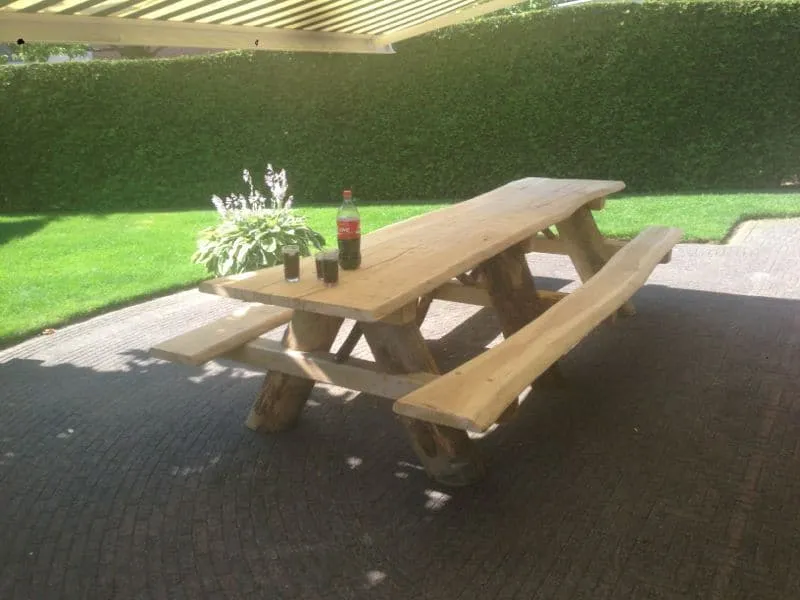 Jaap de Vries Producties Boston 300 picknicktafel 10-12 pers douglas