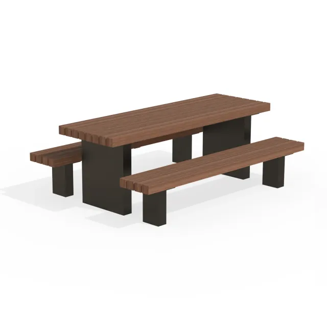 Groundlevel JUUL 2400 picknickset 2400x865 8-10 persoons