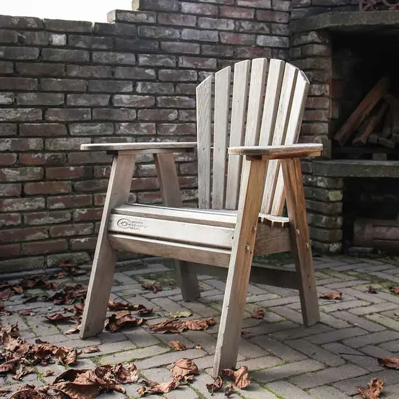 Comfychair houten eetstoel voorgemonteerd