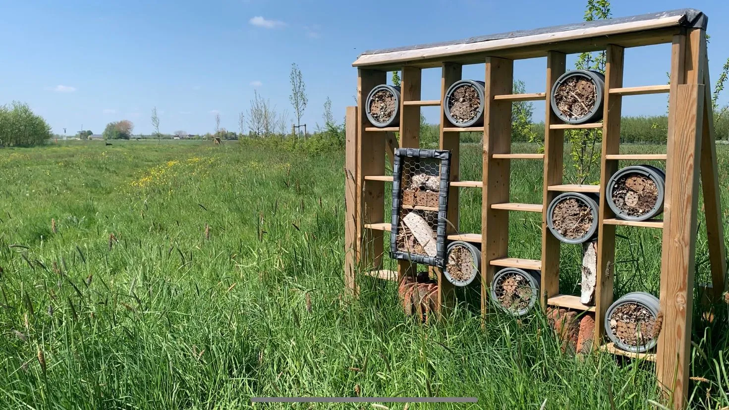 Jaap de Vries Producties Midlands insectenhotel eikenhout