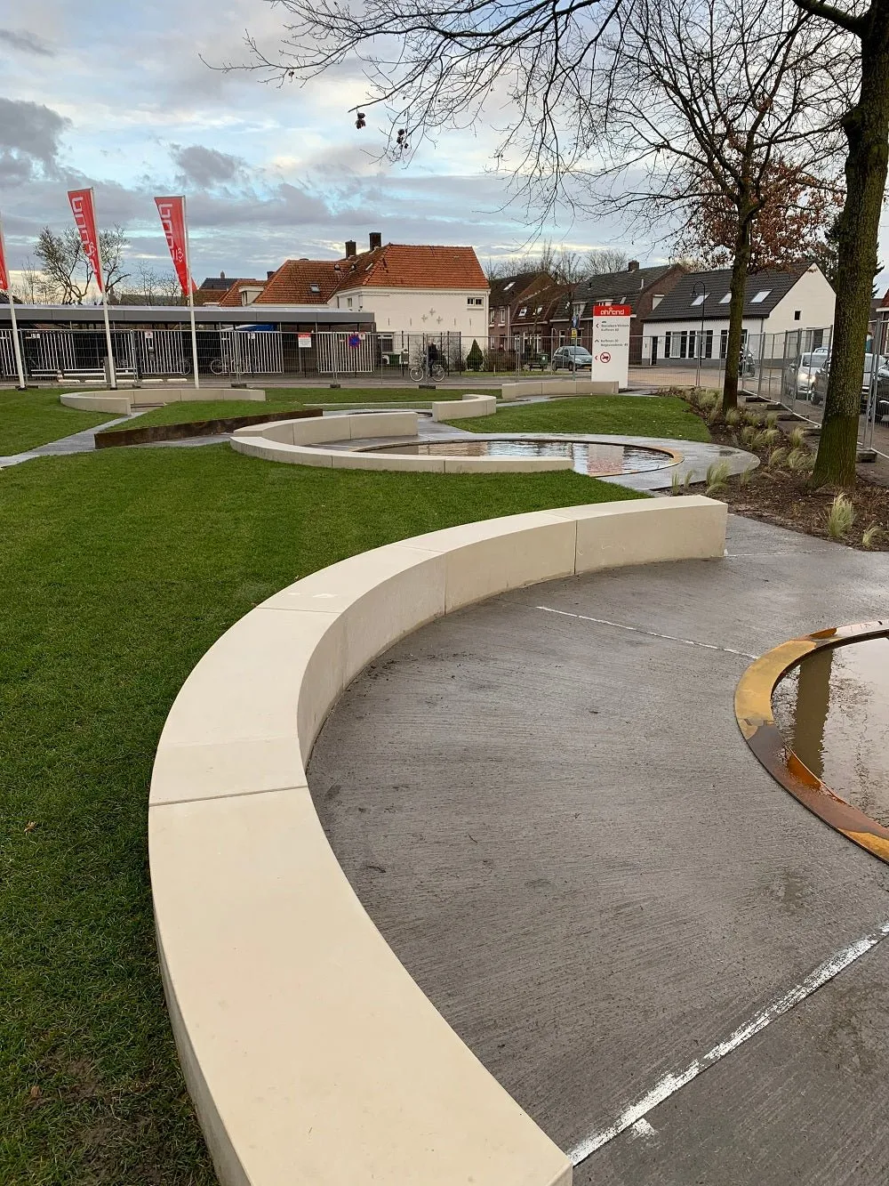 Groundlevel Samson EDY zitrand beton modulair