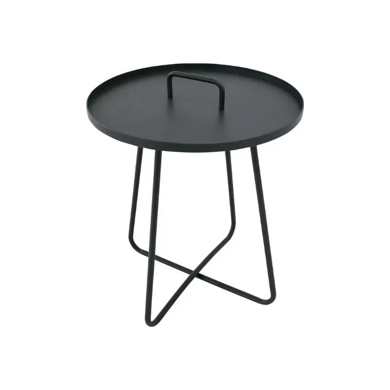 De Smid Lifestyle Jennifer bijzettafel Ø50 cm antraciet rond