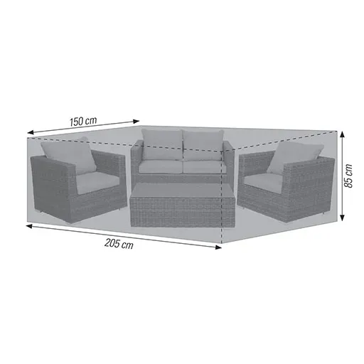 ACAMP Lounge beschermhoes 205x150x85 cm waterafstotend