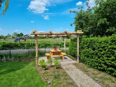Jaap de Vries Producties Gelderse Vallei pergola kastanjehout